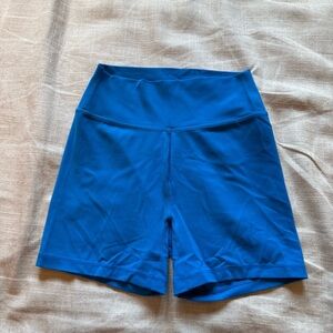 Stylish Blue Bike Shorts for Women